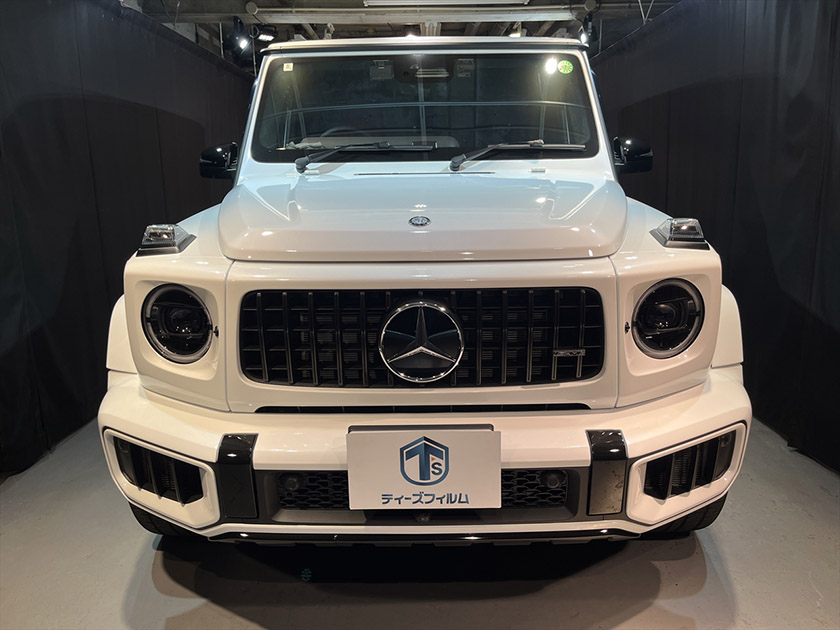 メルセデスAMG G63のカープロテクションフィルム