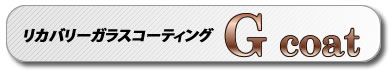 リカバリーガラスコーティング G coat